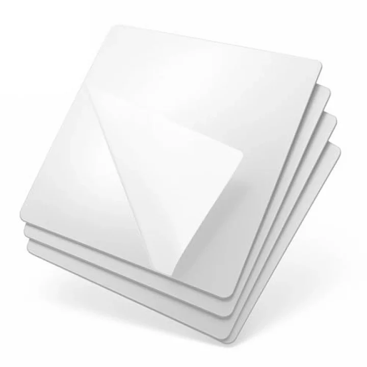 4 Adet Kendinden Yapışkanlı Pleksi Ayna Levha, Kırılmaz Akrilik Duvar Aynası, Dekoratif ve Modern Yapıştırmalı Panel, Hafif Parlak Pleksi Duvar Dekoru, Ev ve Ofis (4, Silver, 5x5)