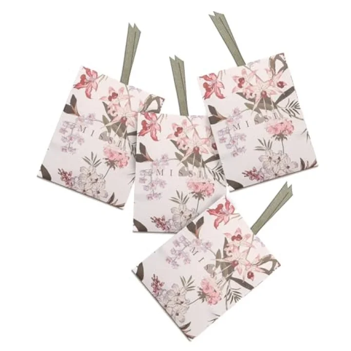 4 Adet White Jasmine Koku Zarf Seti