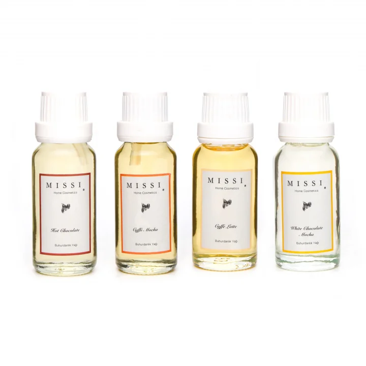 4lü 20 ml Kahve Koleksiyonu Buhurdanlık Esansı/Yağı