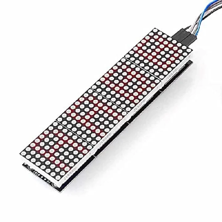 4lü 8x8 Kırmızı Dot Matrix Board