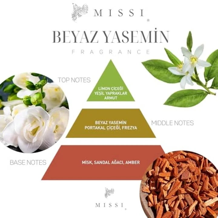 4lü Beyaz Yasemin Kokulu Bitkisel Tealıght Mum Seti