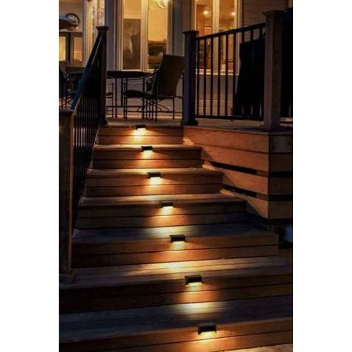 4 Lü Köşebent Solar Led Bahçe Lambası