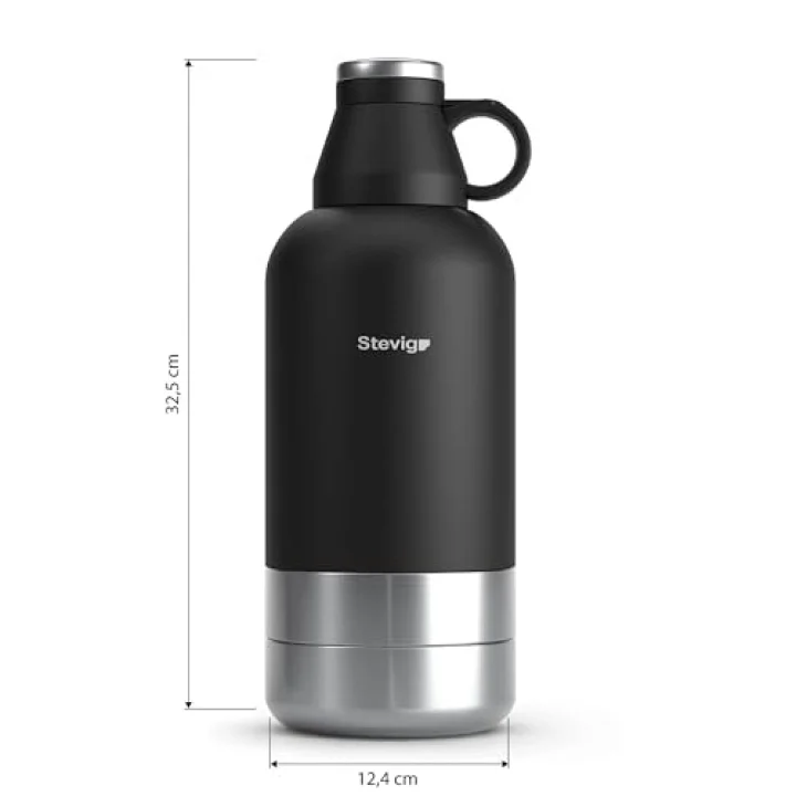 4 Multi-Cup Çelik Termos 1,9 LT. Black ST-212