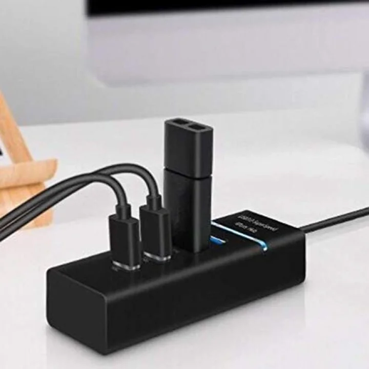 4 Port USB 3.0 Çoğaltıcı Çoklayıcı Hub Switch Çoklu Cihaz 4360