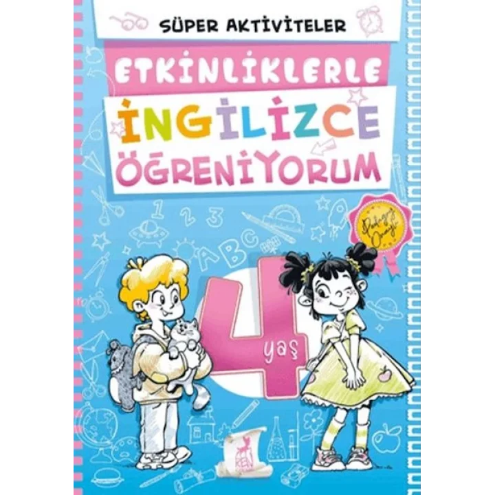 4 Yaş Etkinliklerle İngilizce Öğreniyorum
