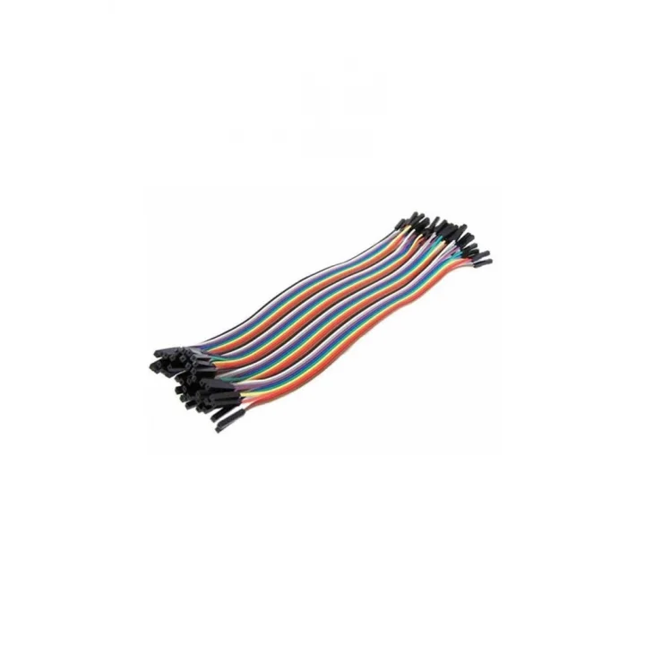 40 Adet Dişi-Dişi Jumper Kablo 10 Cm