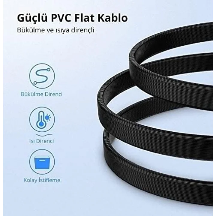 40 cm Sata Data Kablo - 90 Derece - Metal Klip