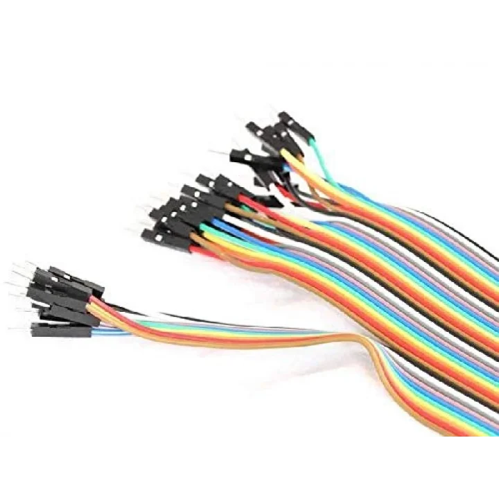 40 Pin Ayrılabilen Erkek-Erkek M-M Jumper Kablo-200 mm