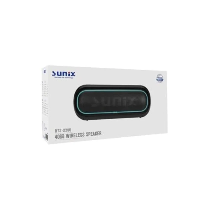 4000 Mah 50W Bluetooth Hoparlör Mavi BTS-X200