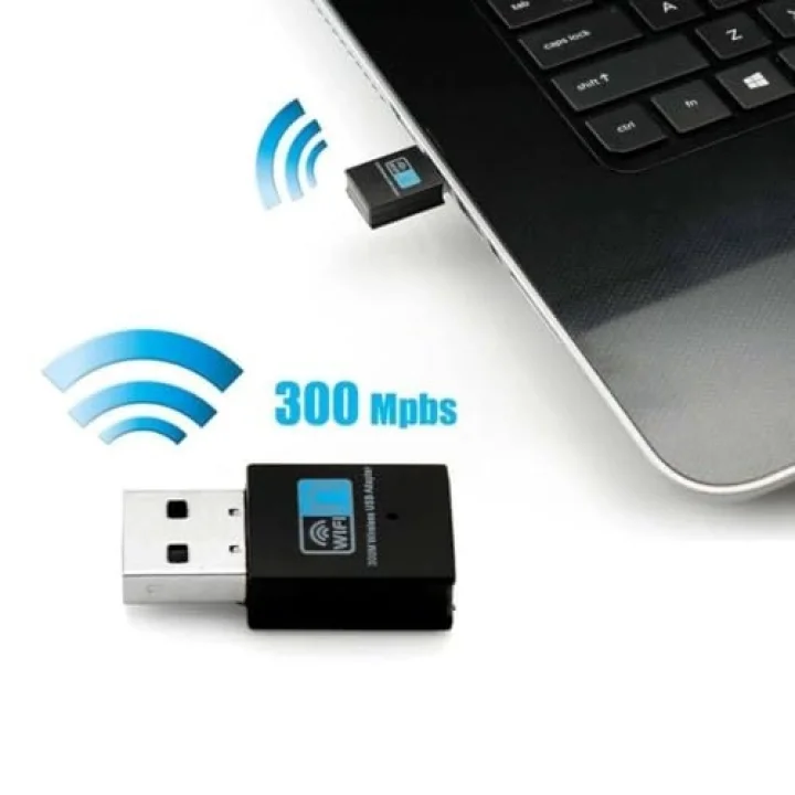 4060 USB Adaptör Alıcı Kablosuz WiFi Adaptör Mini 300 Mbps Realtek RTL8192EU Chipset