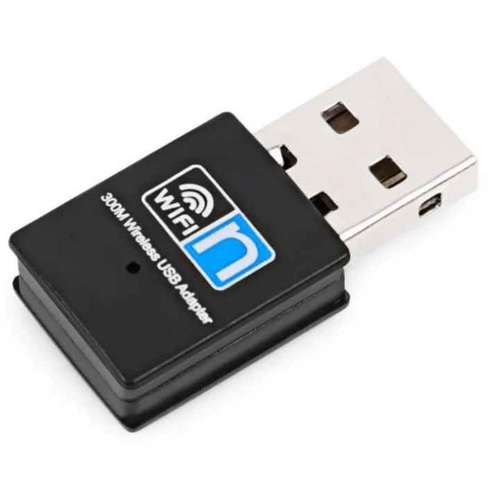 4060 USB Adaptör Alıcı Kablosuz WiFi Adaptör Mini 300 Mbps Realtek RTL8192EU Chipset