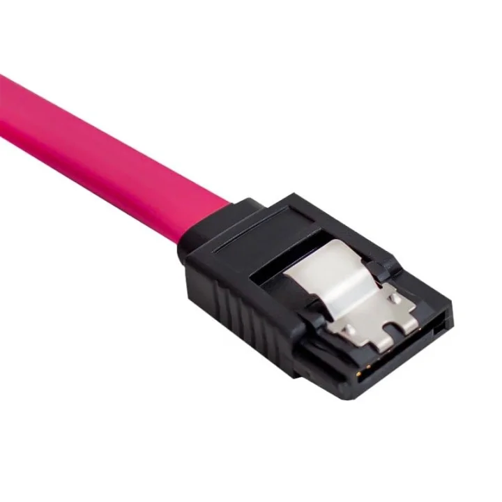 40Cm Sata HDD SDD Data Veri Kablosu, SATA 3, Kırmızı