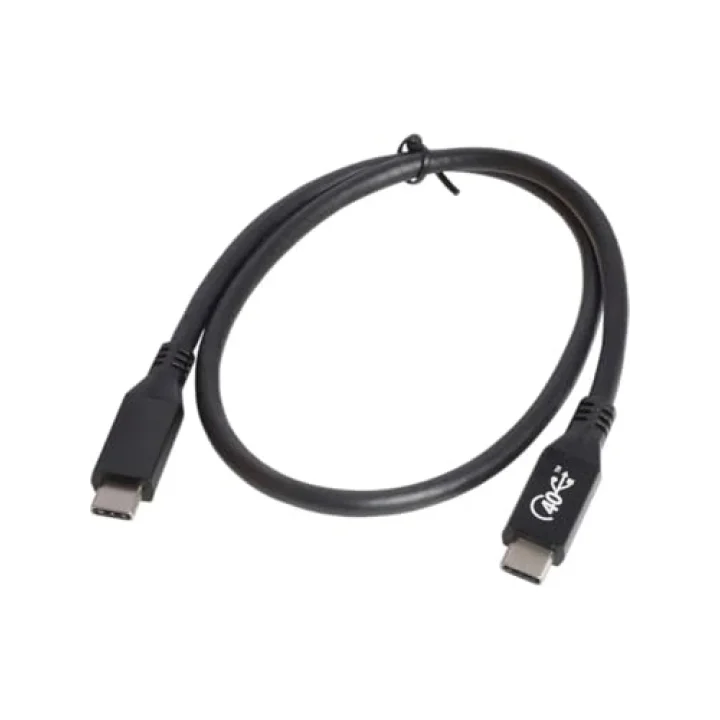 40GBPS 240W 4.0 Thunderbolt Type-C To Type-C Şarj,Görüntü Aktarım Kablosu Tip C 1 Metre