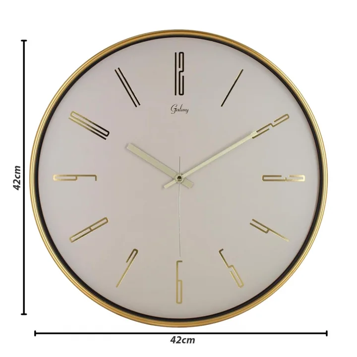 41 CM AKAR SANİYE SESSİZ MEKANİZMA DUVAR SAATİ
