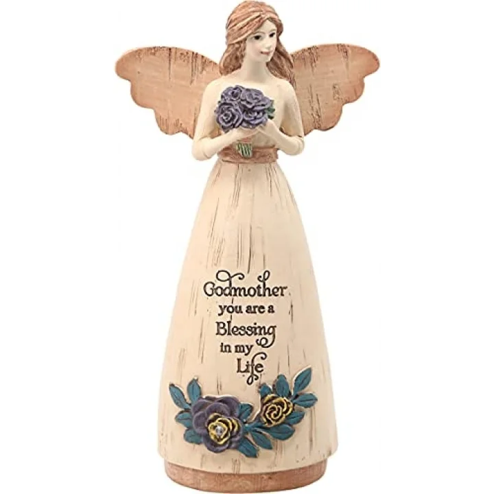 41071 Gute mit Sentiment Engel Figur, 15,2 cm