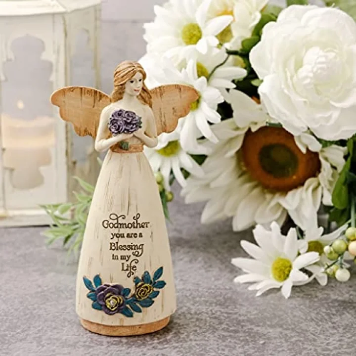 41071 Gute mit Sentiment Engel Figur, 15,2 cm