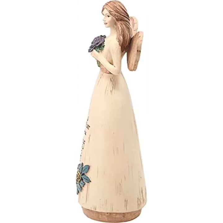 41071 Gute mit Sentiment Engel Figur, 15,2 cm