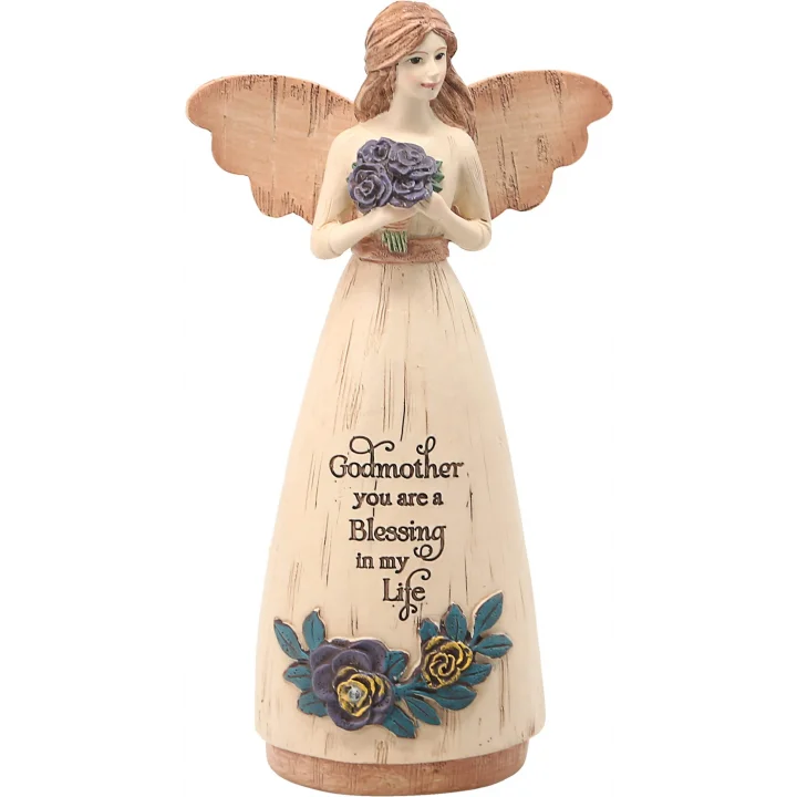 41071 Gute mit Sentiment Engel Figur, 15,2 cm