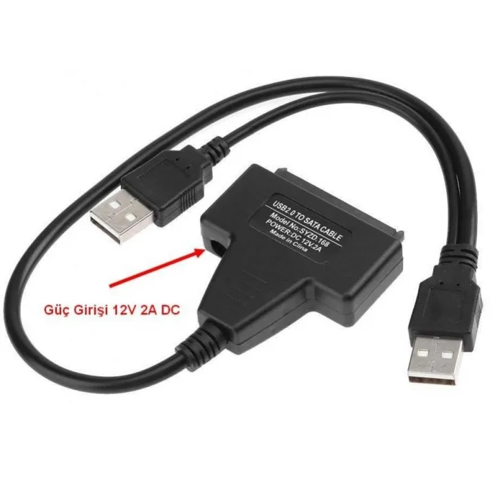 4251 Usb 3.0 2.5 3.5 İnç Sata Hdd SSD Hard Disk Çevirici Dönüştürücü Kablosu