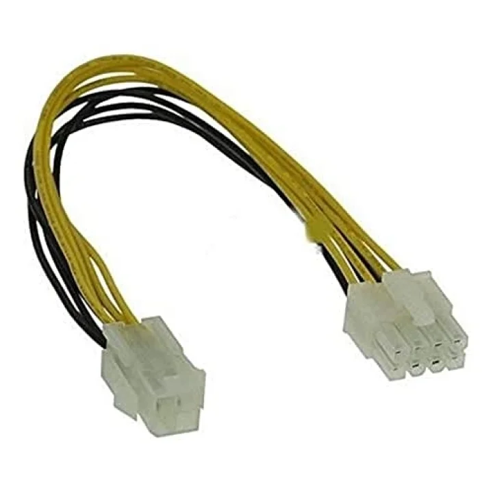 4261 4 Pin To 8 Pin Güç Çevirici Power Supply Çevirici Kablosu