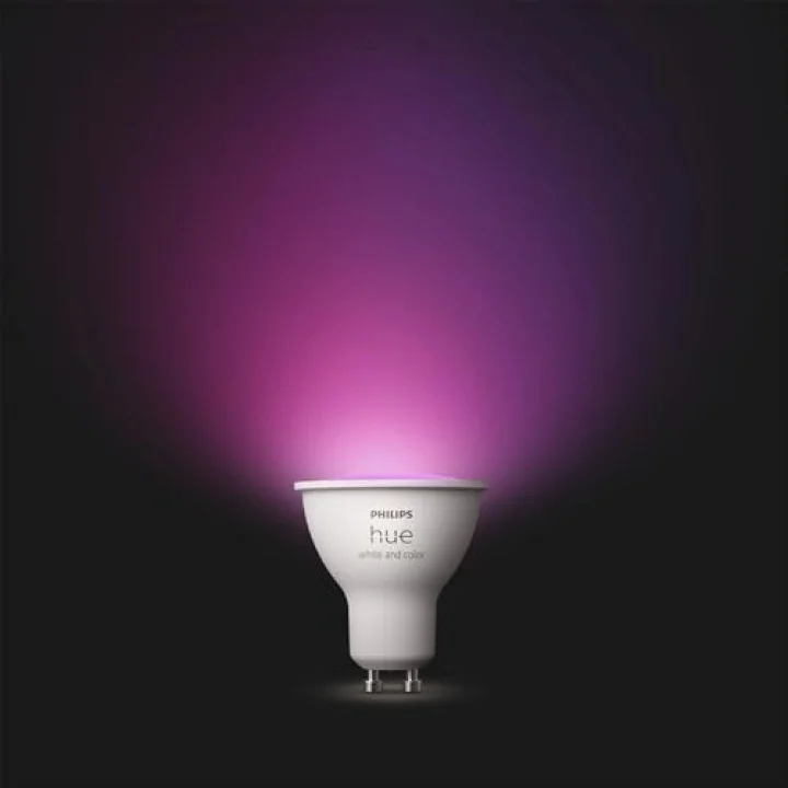 4.2W Renkli Akıllı Spot Ampul GU10 Bluetooth uyumlu, Alexa, Apple Home ve Google Assistant ile sesli kontrol - 25.000 Saat Ampul Kullanım Ömrü