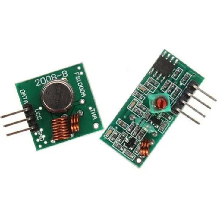 433Mhz Rf Kablosuz Alıcı Verici Modül - Transmitter Receiver Arduino