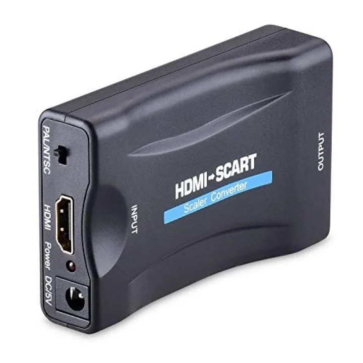 4363 HDMI To Scart Av Video Çevirici Skart Dönüştürücü Adaptör