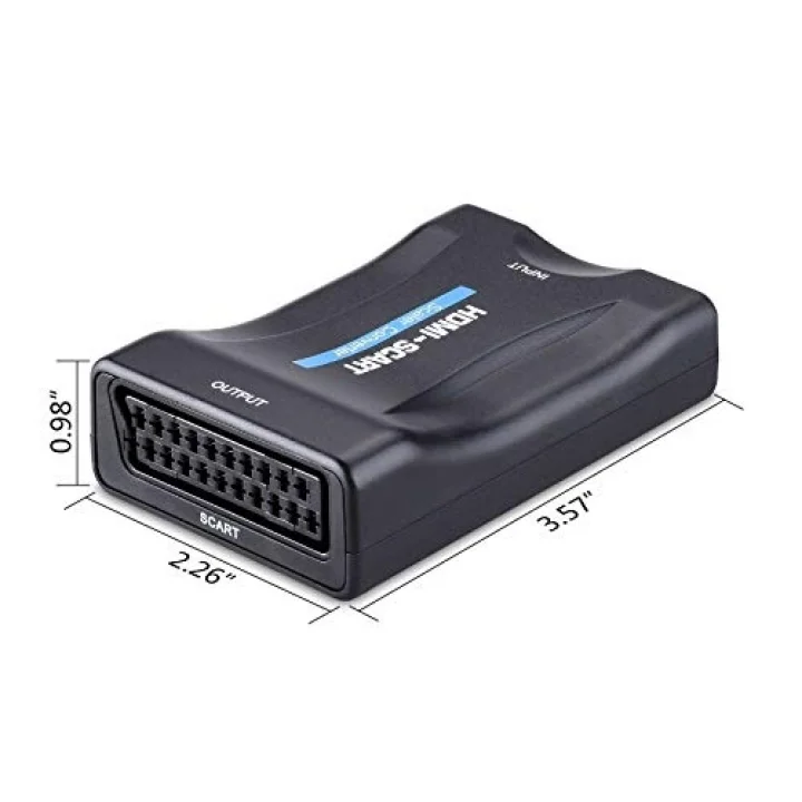 4363 HDMI To Scart Av Video Çevirici Skart Dönüştürücü Adaptör
