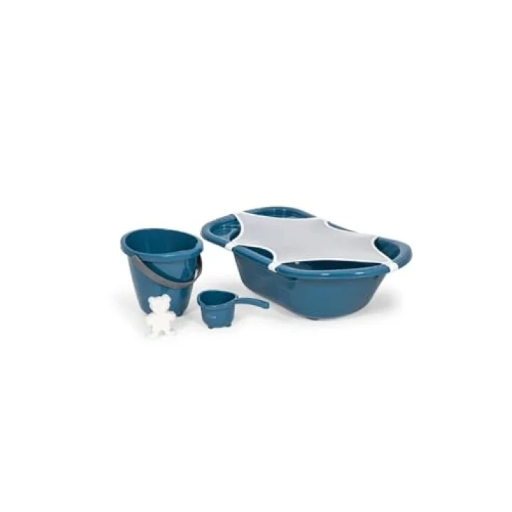 439 Banyo Seti 5 Parça Indigo Mavi