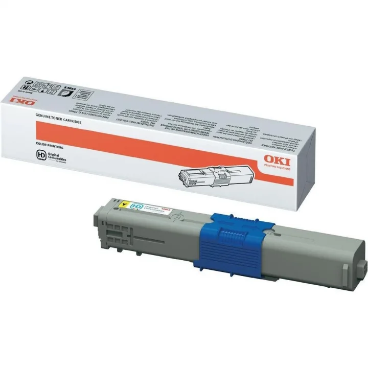 44469722 °C510, C530, MC561 toner kartuşu Standart 5.000 sayfa 1-PACK, sarı