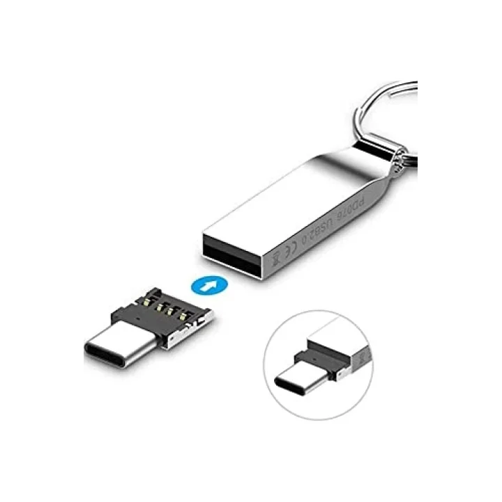 4497 Type C To Usb Çevirici Mini Dönüştürücü Adaptör