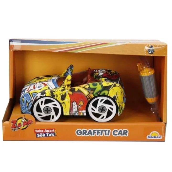 4516 Sök Tak Grafitti Araba