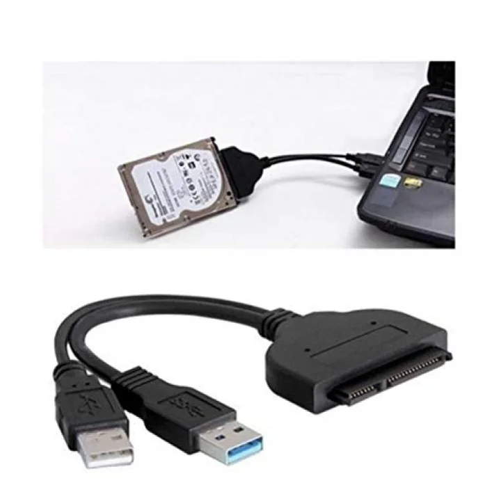 4537 Usb 3.0 2.5 Inç Sata Ssd Hdd Hard Disk Çevirici Dönüştürücü Adaptör Kablosu