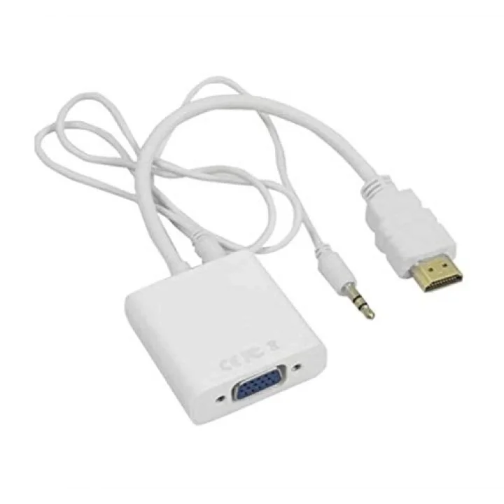 4548 HDMI to VGA Dönüştürücü Adaptör Kablosu (Ses Destekli)