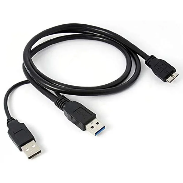 4574 Micro Usb 3.0 Hdd Harddisk Bağlantı Veri Ara Y Kablosu (1.5 Metre)
