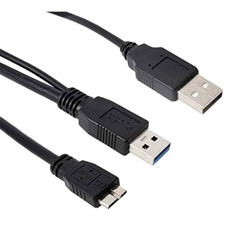 4574 Micro Usb 3.0 Hdd Harddisk Bağlantı Veri Ara Y Kablosu (1.5 Metre)