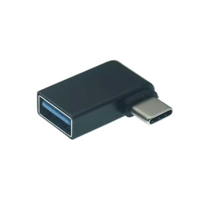 4658 Type C 3.1 To Usb 3.0 Şarj 90 Dirsek Köşe Çevirici Dönüştürücü Adaptör