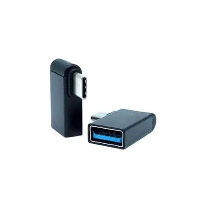 4658 Type C 3.1 To Usb 3.0 Şarj 90 Dirsek Köşe Çevirici Dönüştürücü Adaptör