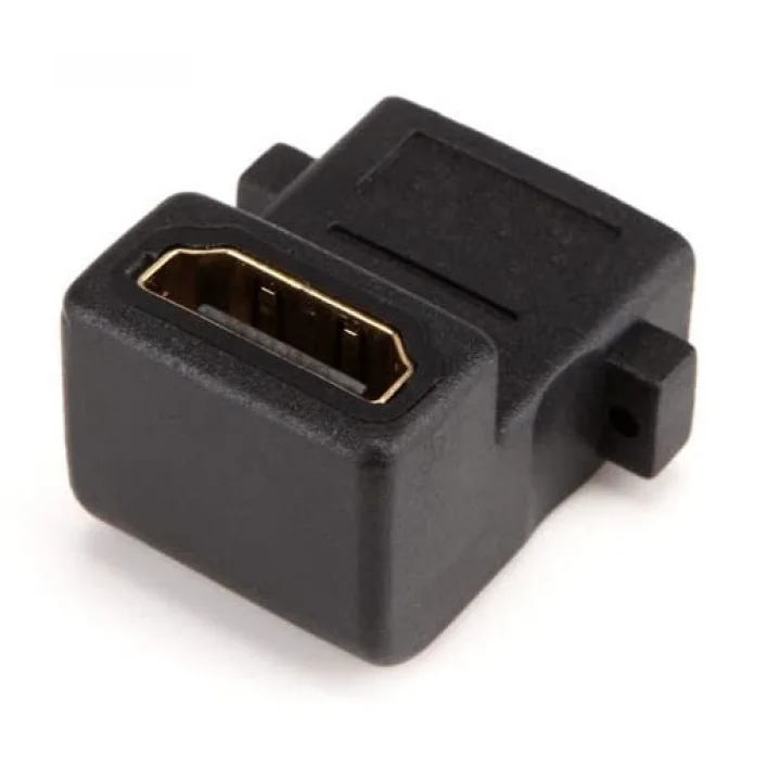 4682 HDMI Dirsek Adaptörü Dişi Dişi L Çevirici 90 Derece Dönüştürücü