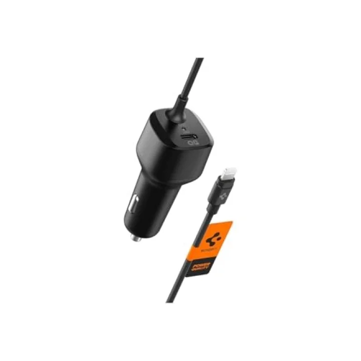 47W USB-C 2 Port Araç içi Hızlı Şarj Aleti + Lightning Şarj Kablosu Güç Adaptörü Çakmaklık iPhone & iPad Type-C - ACP04205 ( TR Garantili)