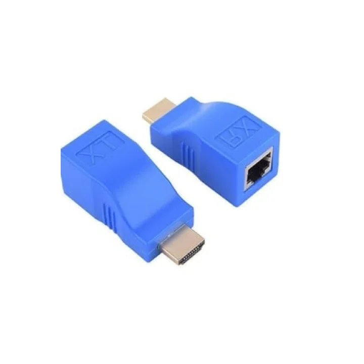 4971 Hdmi Rj45 Cat5 6 Extender Uzatıcı Uzatma Aparatı Adaptör