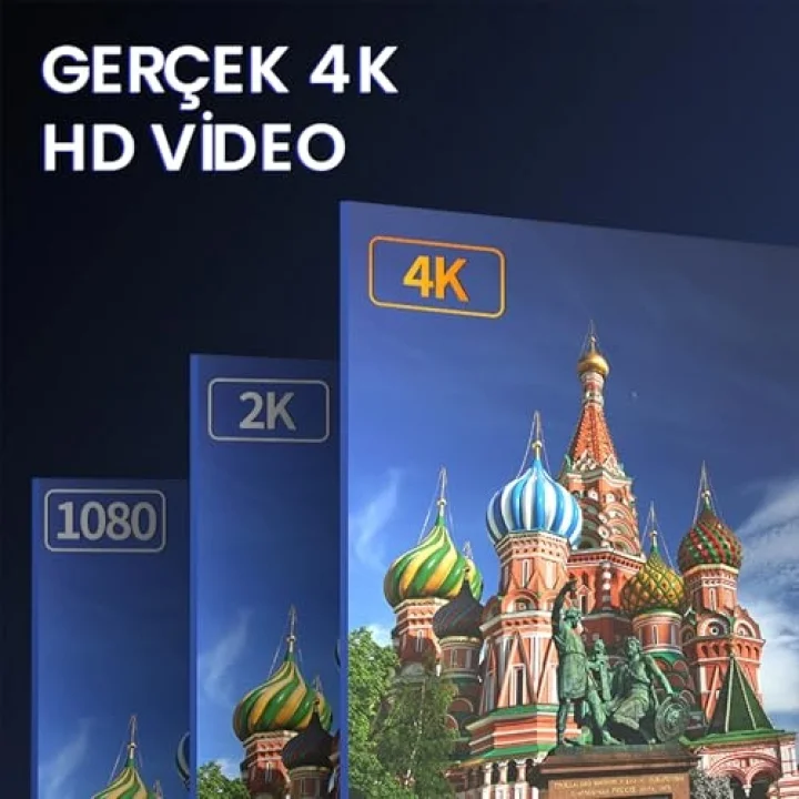 4K 30Hz DisplayPort to HDMI Dönüştürücü Kablo 1.5 Metre