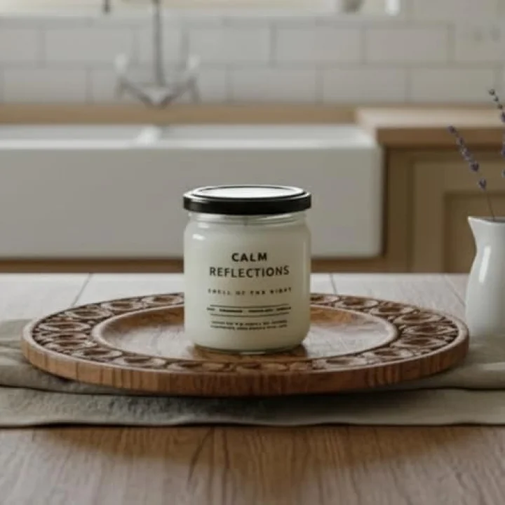 4’lü Premium Soya Mumu Seti | Calm Reflections, Wildwood Secrets, Mystic Serenity, Lovers Hill | 7 oz Cam Kavanoz | 40+ Saat Yanma | Doğal, Paraben İçermez, Hediye Seti