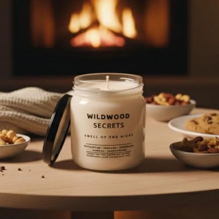 4’lü Premium Soya Mumu Seti | Calm Reflections, Wildwood Secrets, Mystic Serenity, Lovers Hill | 7 oz Cam Kavanoz | 40+ Saat Yanma | Doğal, Paraben İçermez, Hediye Seti