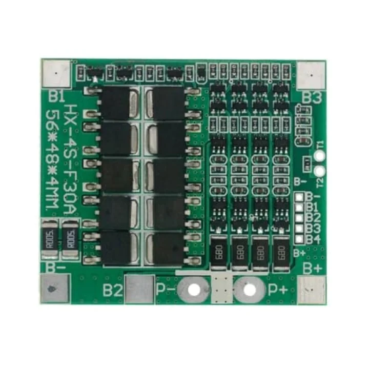 4S 30A 14.8V Lityum 18650 Bms Batarya Pil Şarj Koruma Devresi