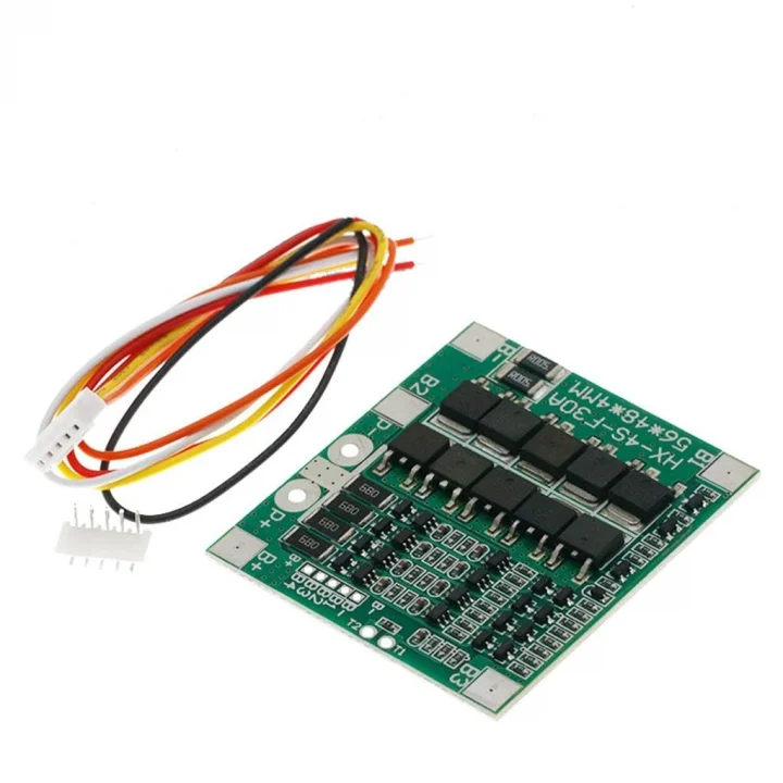 4S 30A 14.8V Lityum 18650 Bms Batarya Pil Şarj Koruma Devresi