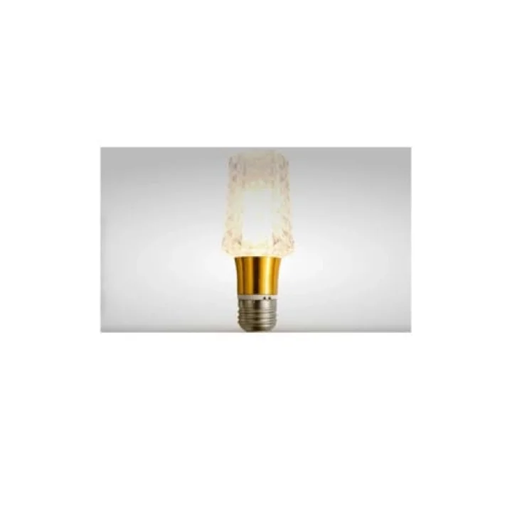 4W Kristal Led Ampul E27 -Sarı Işık Dekoratif Crystal Vase Tasarım 3000K