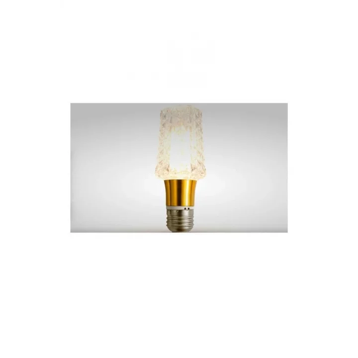 4W Kristal Led Ampul E27 -Sarı Işık Dekoratif Crystal Vase Tasarım 3000K