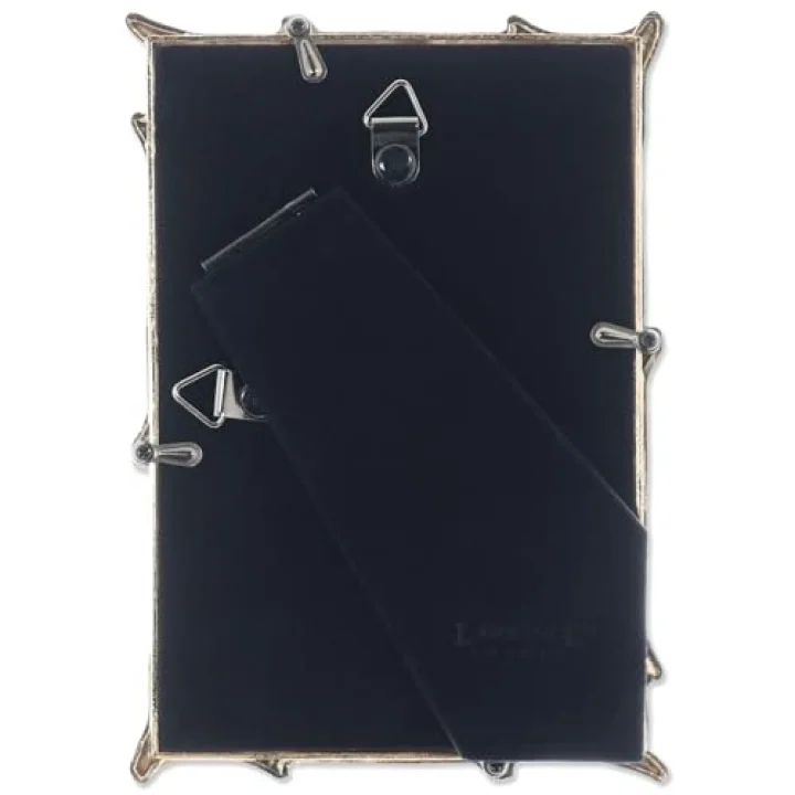 4x6 Gold Metal Picture Frame with Natural Branch Design