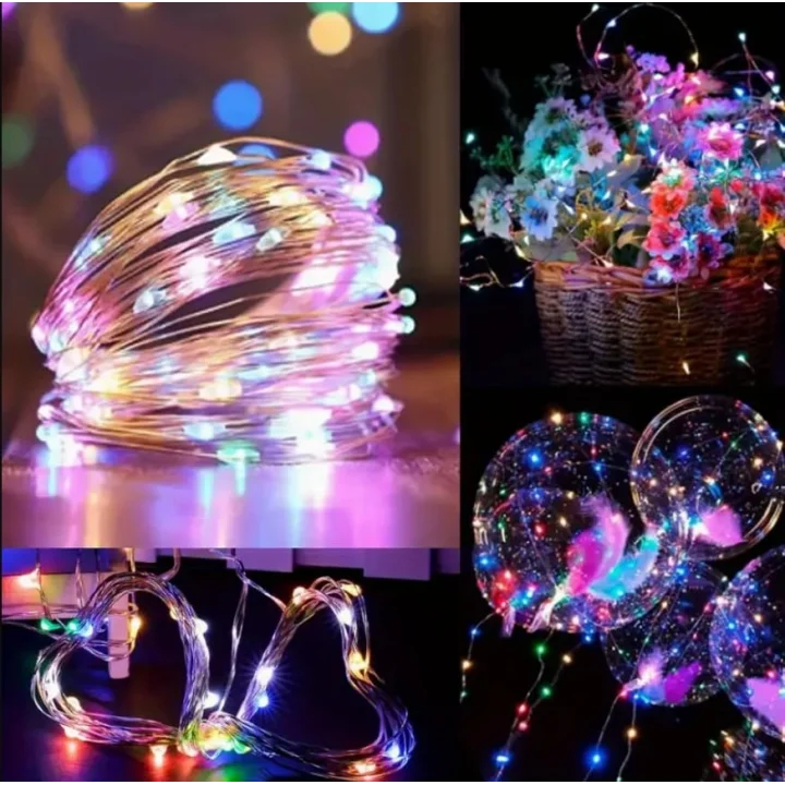 5 Metre RENKLİ 50LED Işıklar Peri Işıkları 8 MOD RGB Işıkları USB Çok Renkli Işık Peri Dize Işıkları Tel Fonksiyonlu Süsleme İnce Telli Aydınlatmalı Şerit Led Yılbaşı Işık Yılbaşı Süsü